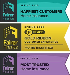 Three ribbons from Fairer Finance 