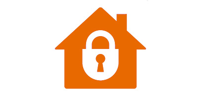 house lock graphic